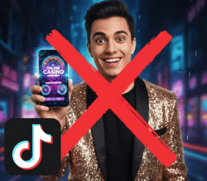 Ще 47 сторінок у TikTok заблокували через нелегальну рекламу гемблінгу