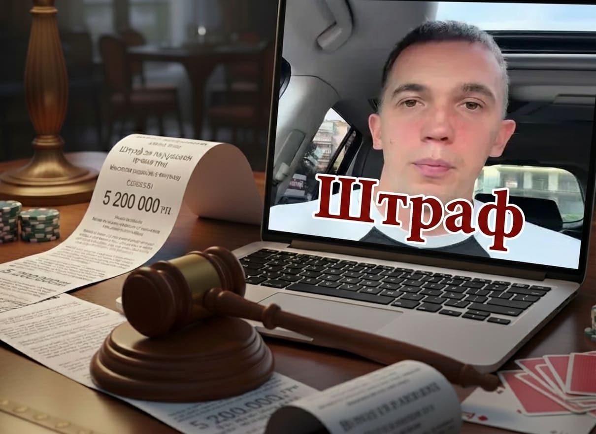 Штраф для блогера